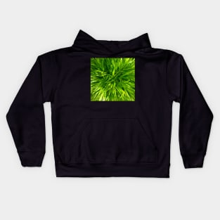 Time for a Rest in the Green Luscious Grass of Heaven Kids Hoodie